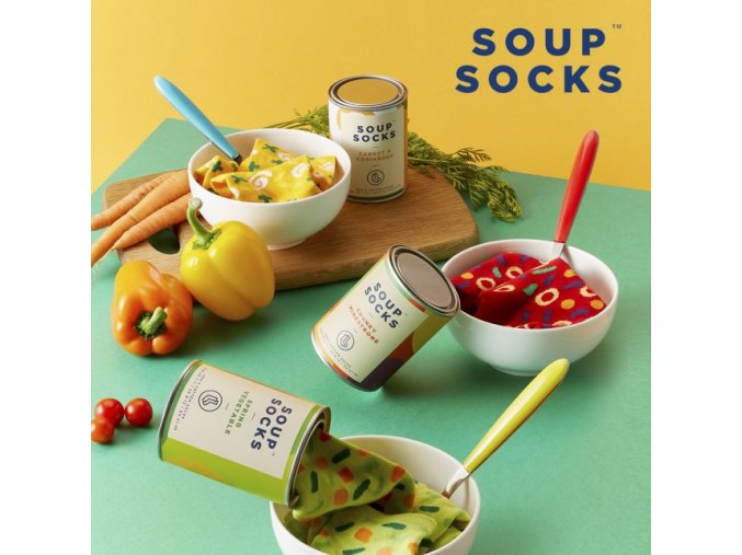 Soup socks - Ponožky v plechovce od polévky