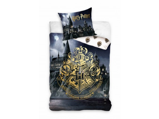 3385 harry potter povleceni bradavice 160x200