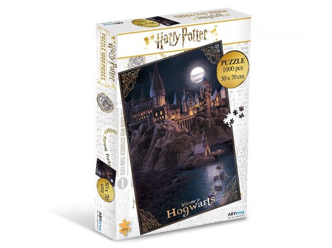 3097 harry potter puzzle bradavice 1000