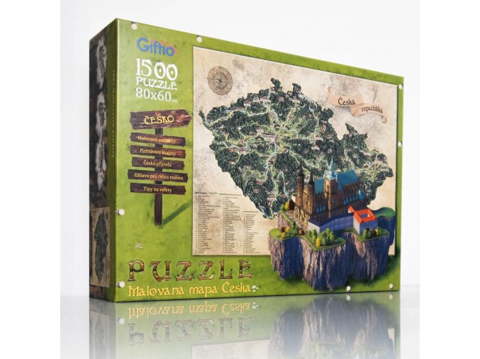 2929 puzzle 1500 mapa ceska