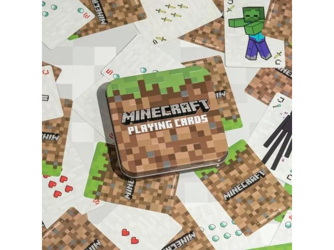 Minecraft - hrací karty