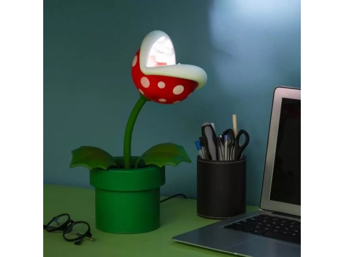 Super Mario - LED lampa Piranha Plant