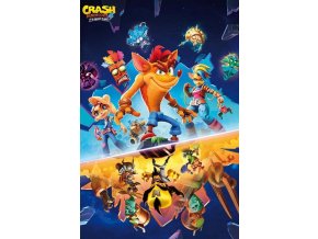 Crash Bandicoot - plakát Crash 4