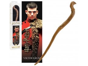 Harry Potter - hůlka Viktor Krum s 3D záložkou