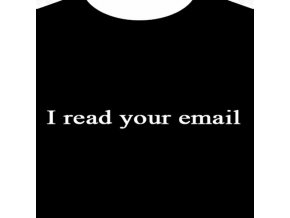 geek tricko i read your email