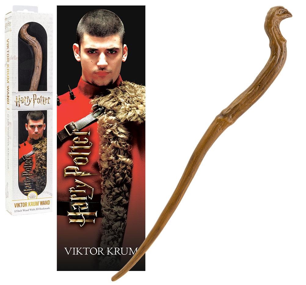 Harry Potter - hůlka Viktor Krum s 3D záložkou