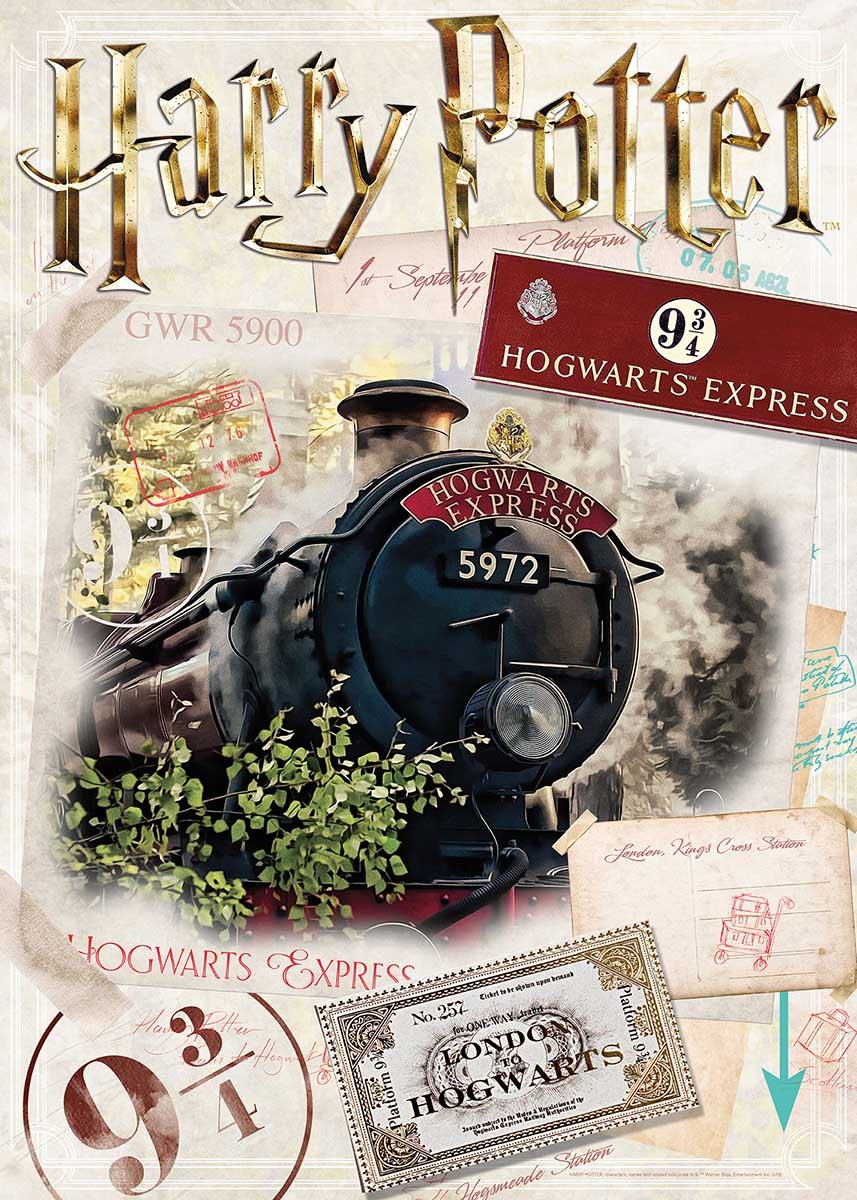 Harry Potter – puzzle Bradavický expres - 1000 - v2