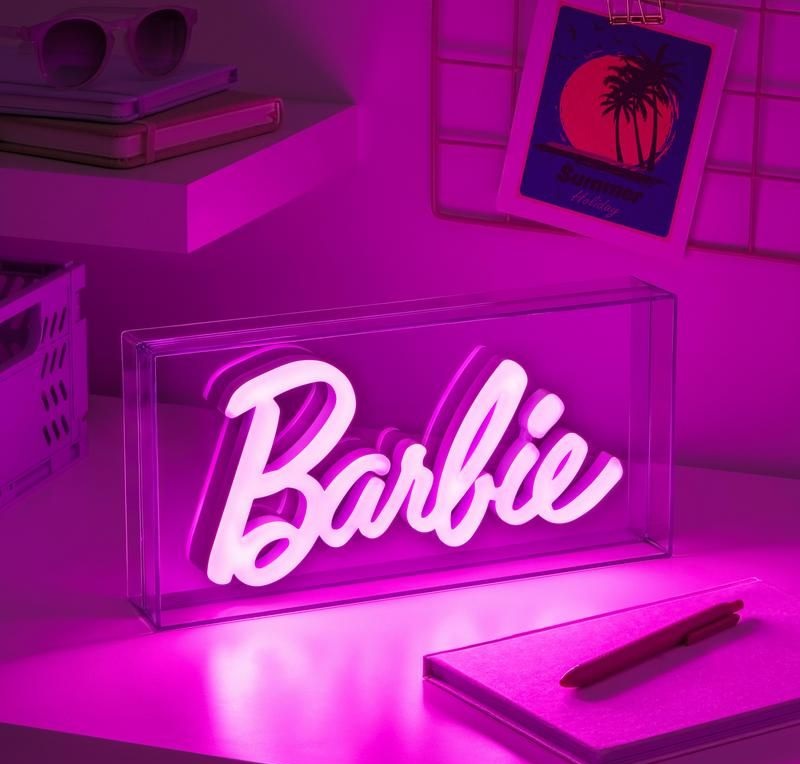Barbie - neonové světlo