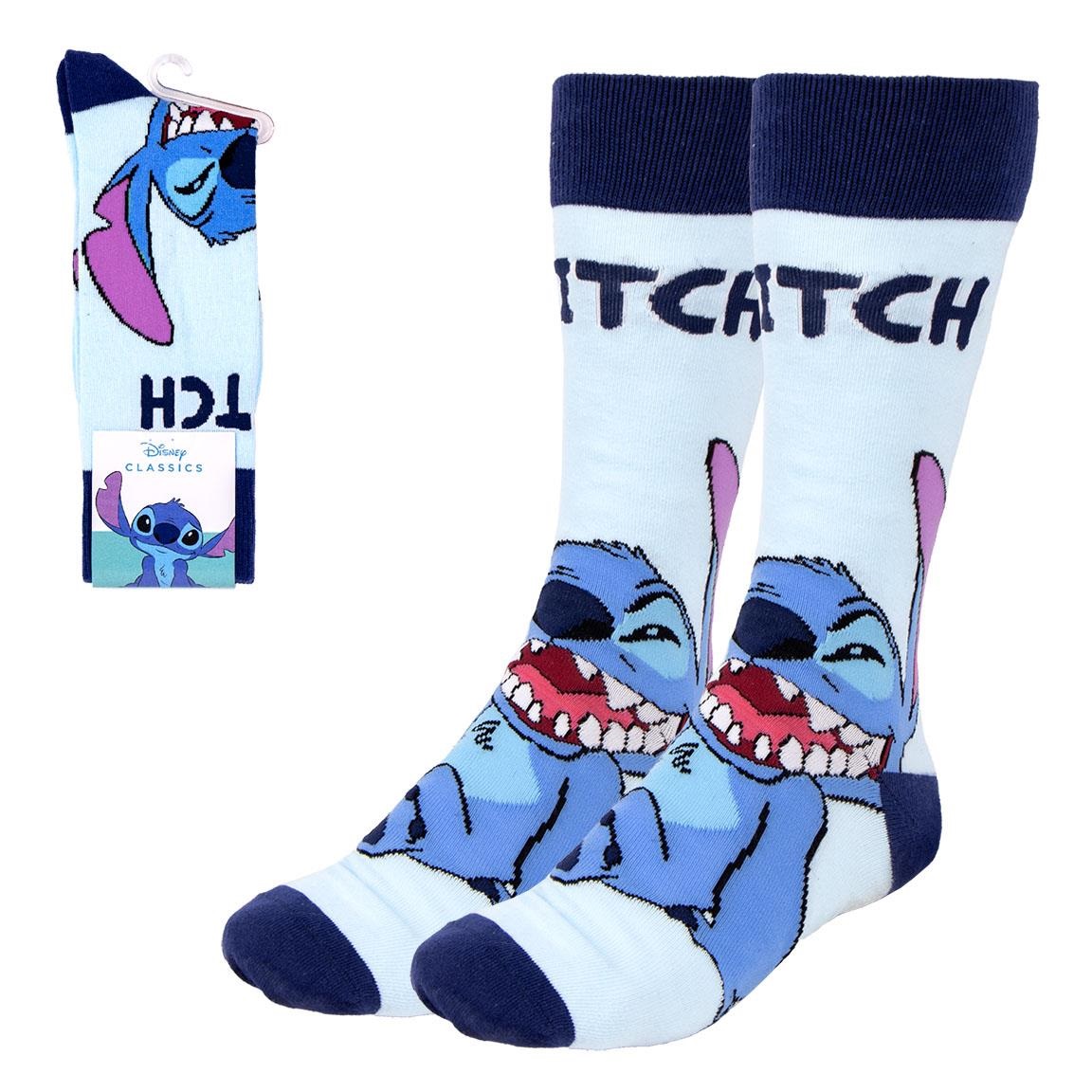 Lilo a Stitch - ponožky - světlé S/M
