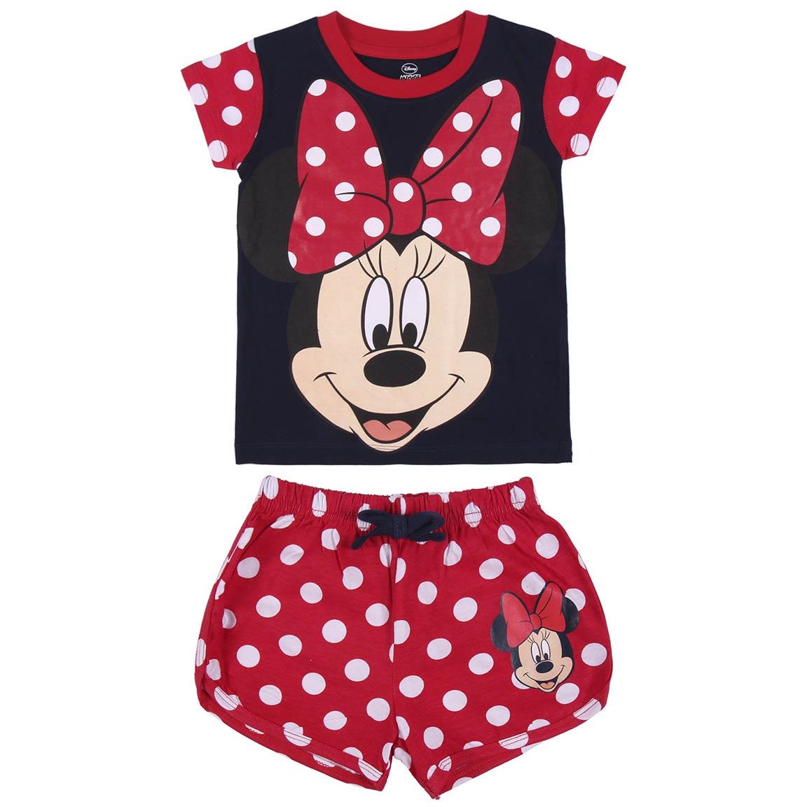 Mickey Mouse - krátké dětské pyžamo Minnie 6 let