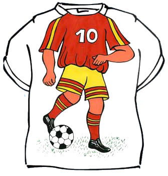 Žertovné tričko - Fotbalista XL