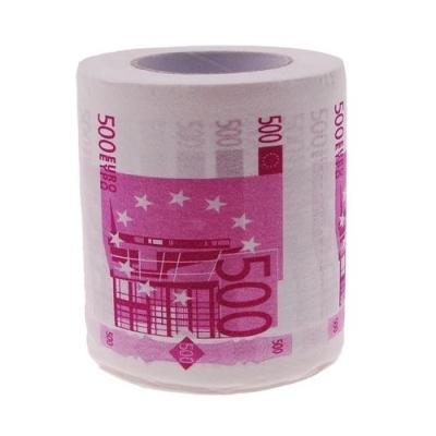 Toaletní papír Euro 500 euro