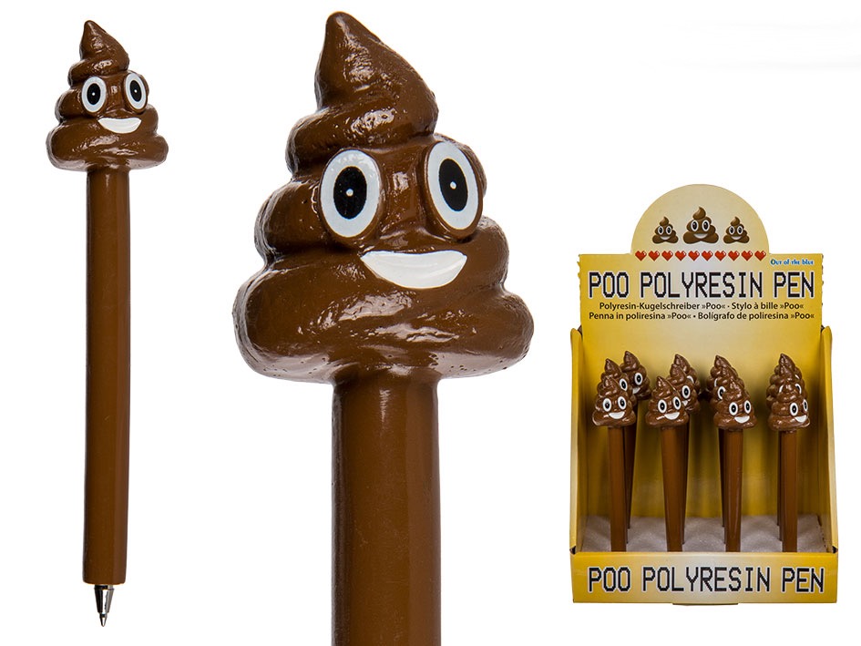 Pero s hovínkem (Poop pen)