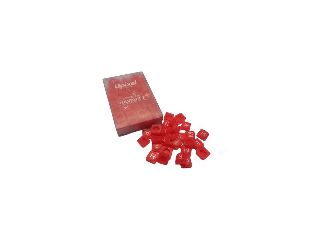 Náhradní pixie abeceda Malé pixie červené (80 kusů)