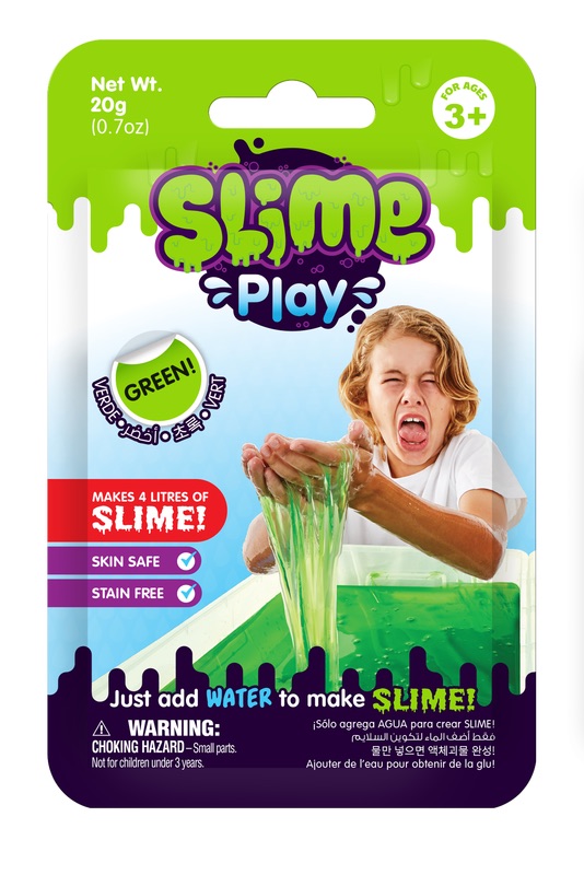 Slime Play Sliz na hraní sáček 20g Zelený