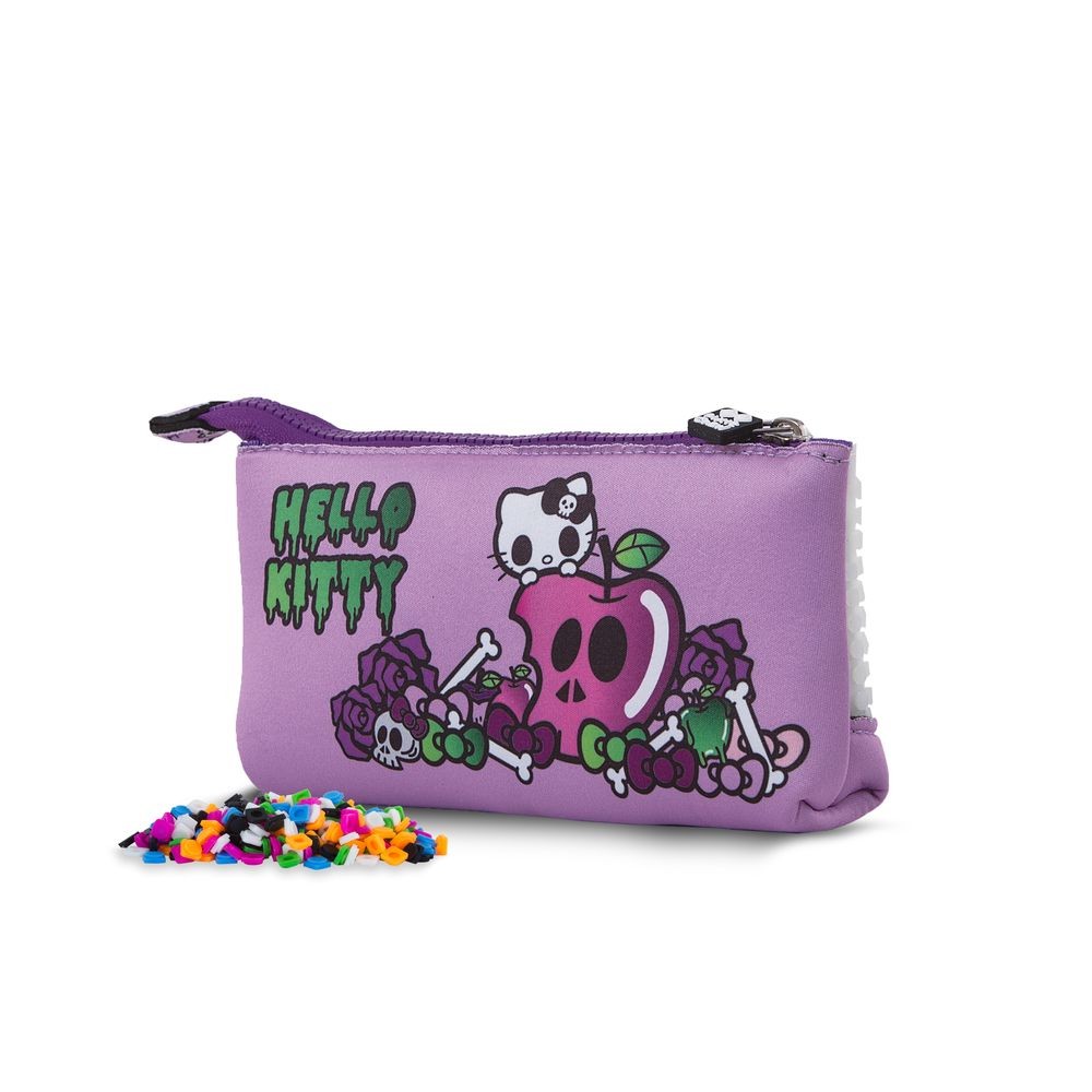 Pixie penál HELLO KITTY Fialový Toxic