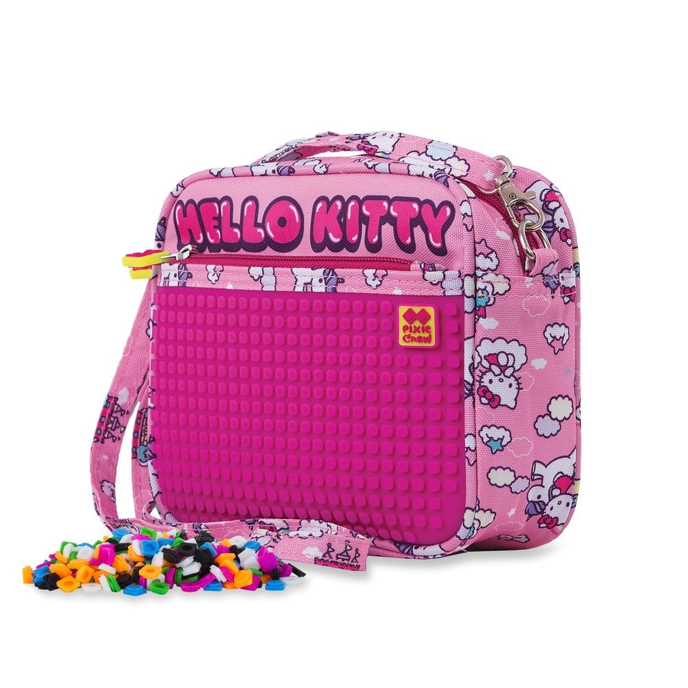 Pixie taška přes rameno HELLO KITTY Růžová taška s jednorožcem