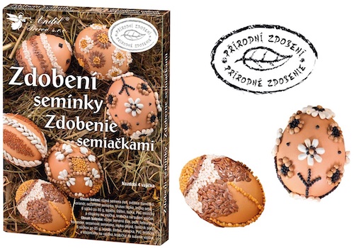 Sada pro dekorování velikonočních vajíček - Zdobení semínky