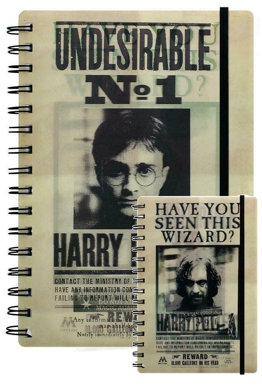 Harry Potter - 3D poznámkový blok Harry a Sirius