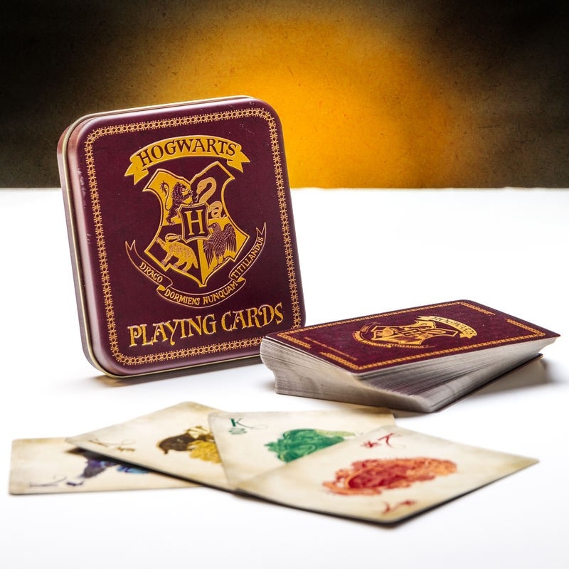 Harry Potter - hrací karty Bradavice