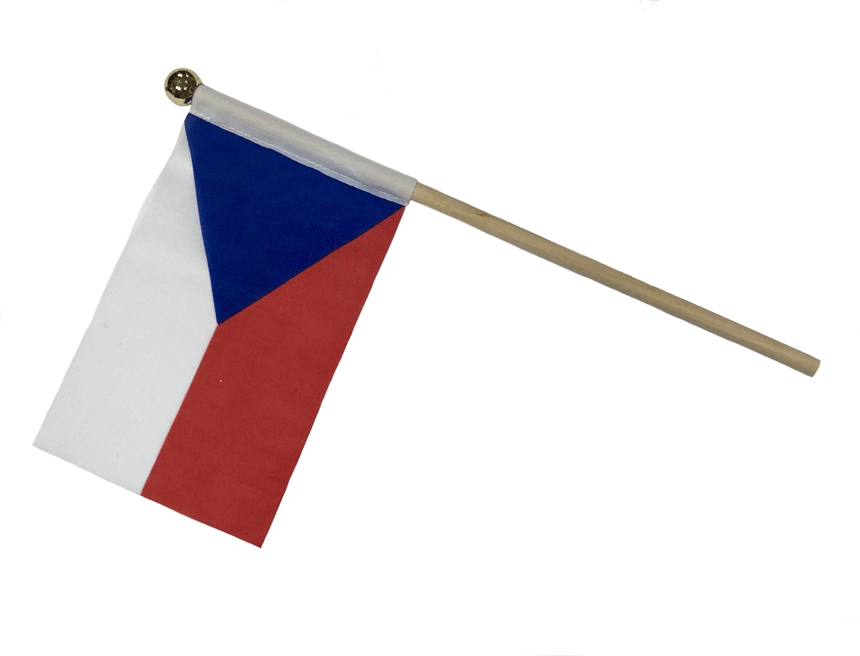 Vlajka České republiky Malá vlajka do ruky 10,5 x 15,8cm