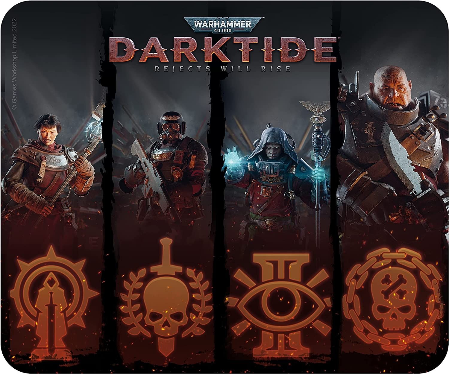 Warhammer 40.000 - Podložka pod myš - Darktide