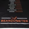 beardometer beard shaving apron 13372