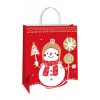 vánoční taška střední papírová
