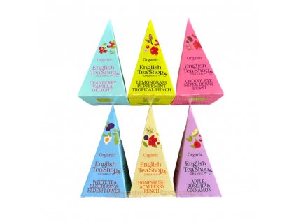 Organický čaj, různé příchutě, 1 pyramidka