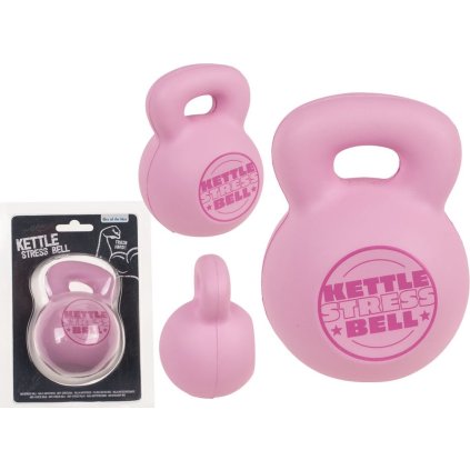 Anti-stressz Kettlebell - rózsaszín