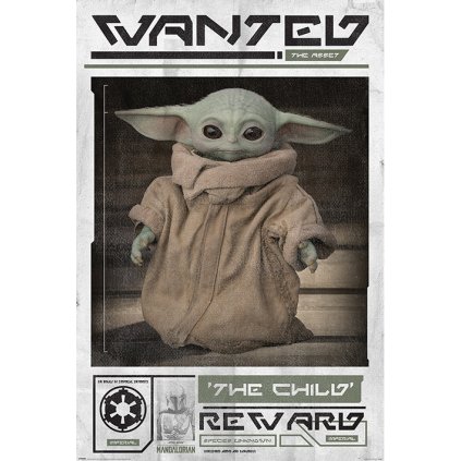 Mandalorian - A Gyermek plakát (Wanted the Child)