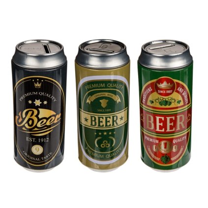 Sörös persely - sörös doboz
