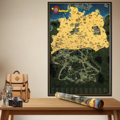 Kaparós térkép - Németország DELUXE XL