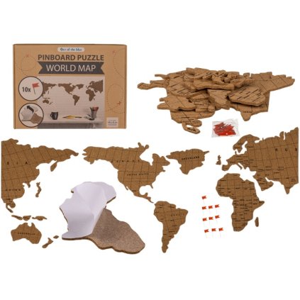 Parafa világtérkép - puzzle
