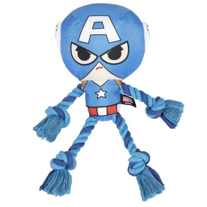 Marvel - kötéljáték kutyusoknak Amerika Kapitány