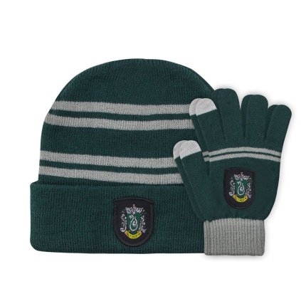 Harry Potter - Set căciulă și mănuși pentru copii Viperinilor
