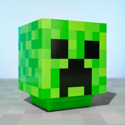 Minecraft - lumină Creeper verde