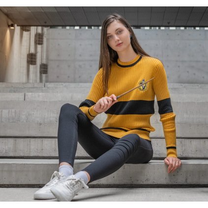 Harry Potter - pulover tricotat Hufflepuff