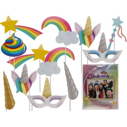 Recuzită pentru ședința foto - curcubeu și unicorn