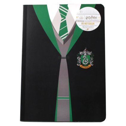 Harry Potter - caiet - uniformă Slytherin