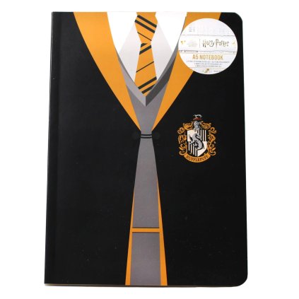 Harry Potter - caiet - uniformă Hufflepuff