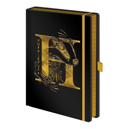 Harry Potter - caiet de notițe premium cu motivul facultăților Astropufilor