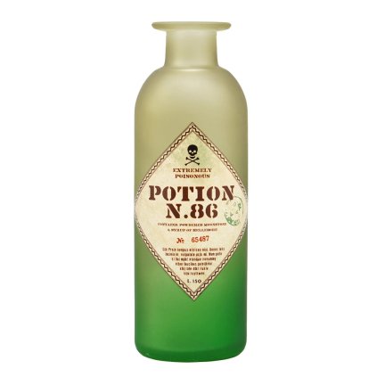 Harry Potter - vază din sticlă - Elixir N.86