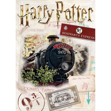 Harry Potter - puzzle Hogwarts Express - 1000 piese - v2