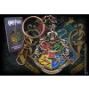 Harry Potter - breloc chei cu blazon Hogwarts