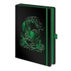 Harry Potter - caiet de notițe premium cu motivul facultăților Viperinilor