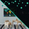 Hartă luminoasă GLOW a lumii - strălucește în întuneric