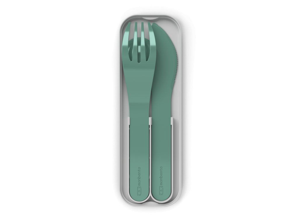 143324 2 sada priboru monbento pocket color infinity zelena
