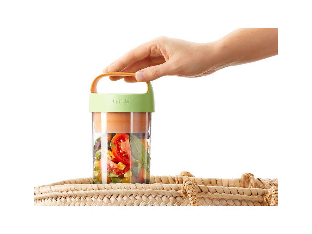 Tupper Lékué Jar To Go 600 ml Turquesa - Comprar en Fnac