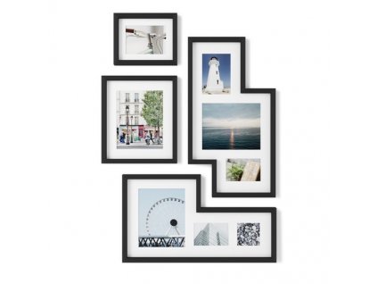 103475 fotoramecky umbra mingle cerne set 4ks cerna